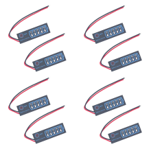 2 Pcs Battery Level Indicator 3S Ternary Lithium Battery Lithium Iron