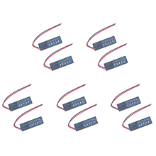2 Pcs Battery Level Indicator 3S Ternary Lithium Battery Lithium Iron