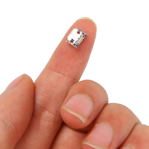 Micro-USB Female 5 Pin Jack Port Socket Connector Repair Parts 2