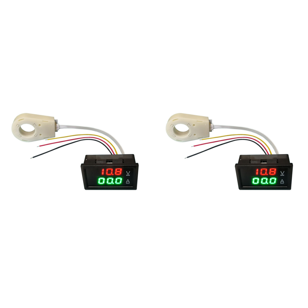 Hall Ammeter Voltmeter Dc 0-300V 50A Battery Monitor 12/24/36/48/60V 4711191795489