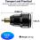 PD 3.0 Type C USB Fast Charger for 12V-24V Motorcycle 5