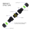 2 Way 3-Core Junction Box Electrical Cable Connector, Repair Cables 4