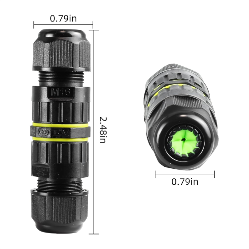 2 Way 3-Core Junction Box Electrical Cable Connector, Repair Cables 1