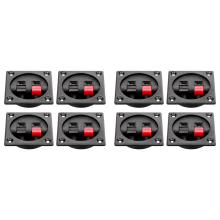 4PCS Speaker Box Terminal Cup, Spring Square Subwoofer Box