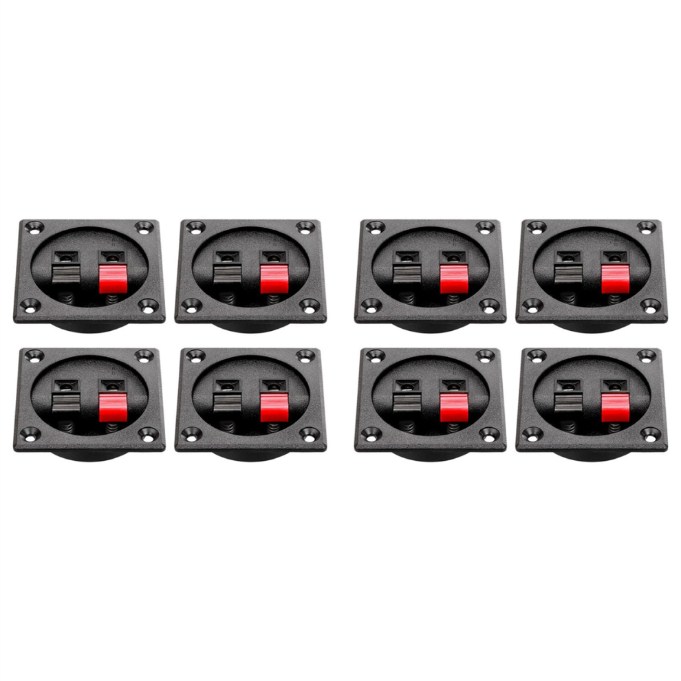 4Pcs Speaker Box Terminal Cup, Spring Square Subwoofer Box 4711191701152