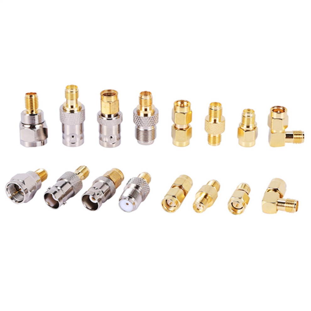 SMA to SMA BNC N F UHF Type Connectors Kits Adapter 20 Type-image-OPC-PJ98KSY-NEW