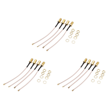 4x Mini PCI to RP-SMA Female Pigtail Antenna Wi-Fi Coaxial Cable