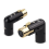 Audio Adapter Plug Adjustable Male to Female Right Angle XLR Adapter 2