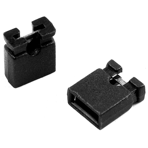 200Pcs DVD HDD PC Mainboard PCB Plugs Jumper Caps 2-Pin 2