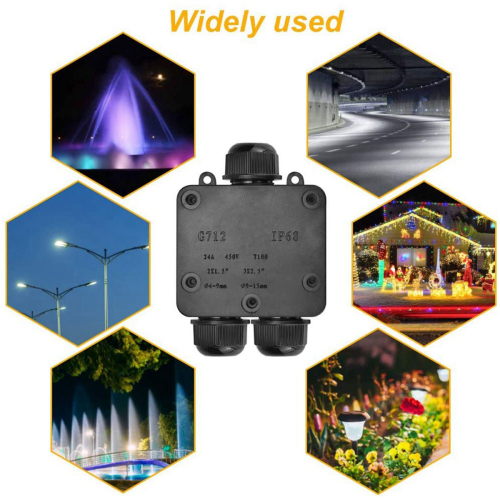 Waterproof Junction Box IP68 Outdoor Gland Electrical Junction Box 2