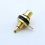 10Pcs/Lot Connector Gold Plated Female Jack Socket Solder 4