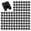 200Pcs DVD HDD PC Mainboard PCB Plugs Jumper Caps 2-Pin 1