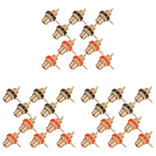 10Pcs/Lot Connector Gold Plated Female Jack Socket Solder