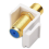 5 Pack RG6 Jack Insert, Coaxial Jack Insert Gender Changer 3