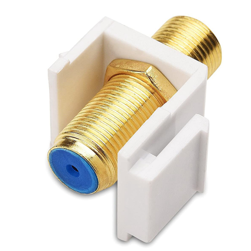 5 Pack RG6 Jack Insert, Coaxial Jack Insert Gender Changer 2