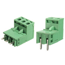 10 Pcs 5.08Mm Pitch PCB Terminal Block Connector Right Angle