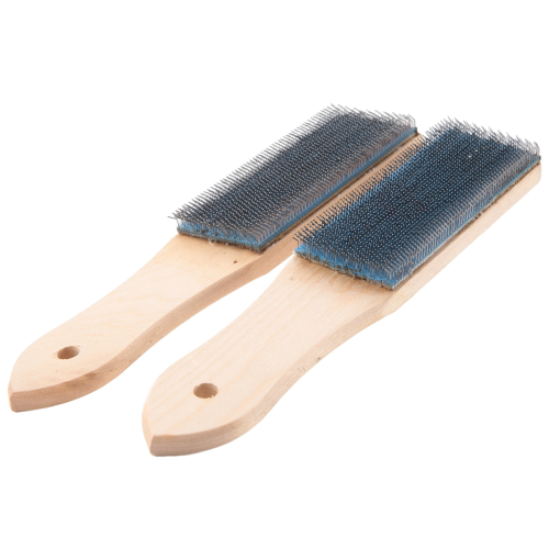 File Brush Cleaner Remove Chip Metal Bits 8.26 Inch Length, 2 Pieces 2