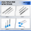 3 Pack Tire Bit Multi Sizes Tire Repair Carbide Burr Bit Reamer Drill 6
