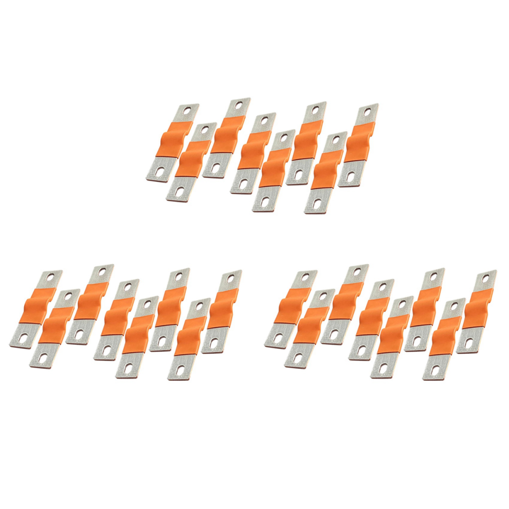 8Pcs Nickel-Plated Copper Bus Bars For Solar Power&Deep Cycle Battery 4711191705587