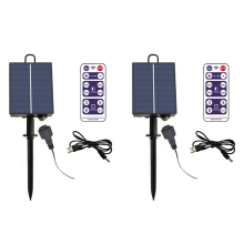 1200mAh Solar Panel Control Box Kits Lithium Battery Panel