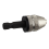 Silver+Black 6mm Keyless Drill Bit Chuck Adapter Converter Hex Shank 4