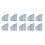 12 Pcs Masonry Drill Bits Set 3mm to 12mm Carbide Twist Tips 1