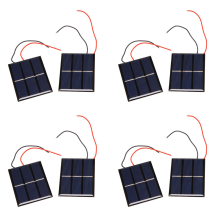 2pcs 1.5V 400mA 80x60mm Micro-Mini Power Solar Cells For Solar Panels