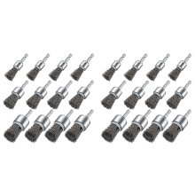 12PCS Wire Brush Wheel for Drill, Wire Wheel Cup Brushes