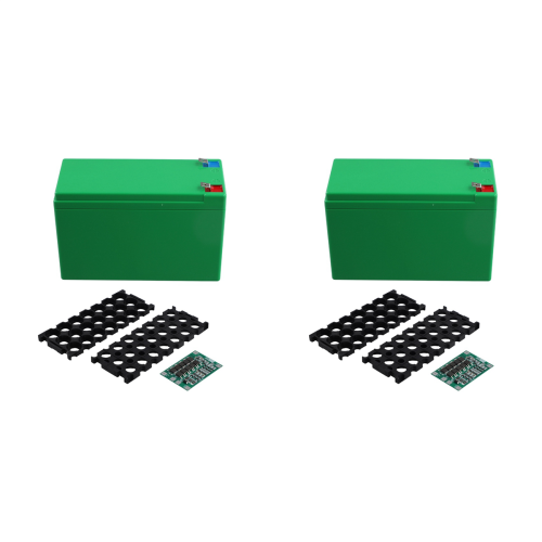 12V Lithium Battery Storage Box 18650 Battery DIY Packs Case