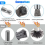 12PCS Wire Brush Wheel for Drill, Wire Wheel Cup Brushes 6