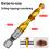 M5x0.8mm Hex Shank Titanium Plated Screw Thread Metric Tap Drill Bits 6