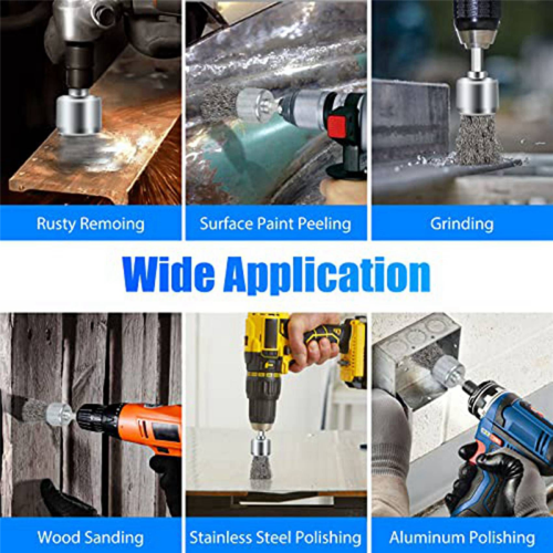 12PCS Wire Brush Wheel for Drill, Wire Wheel Cup Brushes 1