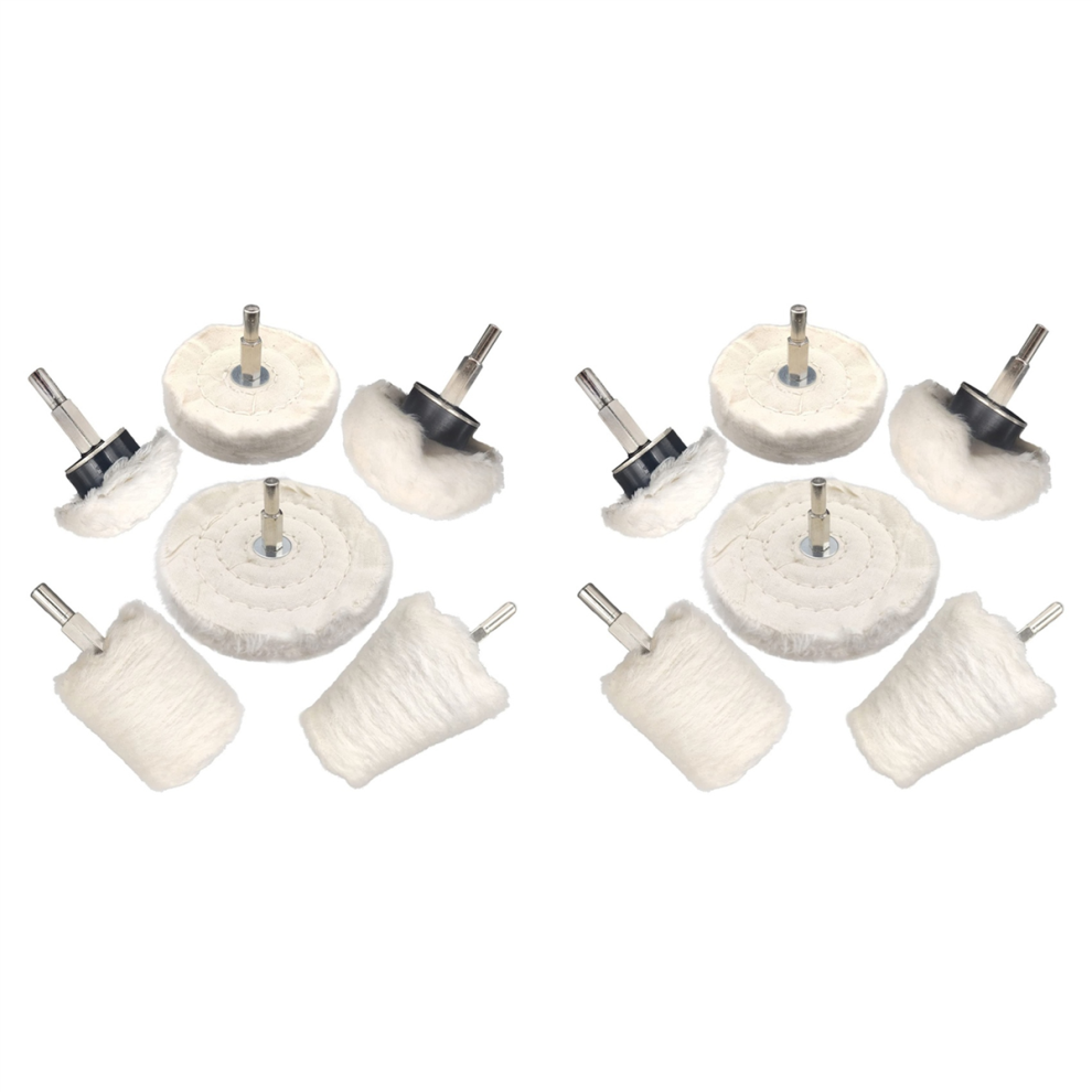 Buffing Wheel For Drill Buffing Pad Polishing Wheel Kits Wheel Shaped 4711191707574