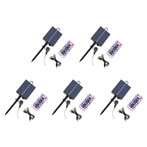 1200mAh Solar Panel Control Box Kits Lithium Battery Panel