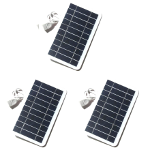 5V High Power USB Solar Panel Camping Cells Battery Solar Charger