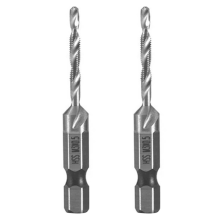 M3X0.5mm High-speed Steel 4341 Titanium Plated Composite Tap Drill