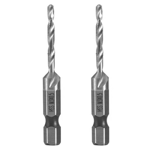 M3X0.5mm High-speed Steel 4341 Titanium Plated Composite Tap Drill