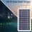 5V High Power USB Solar Panel Camping Cells Battery Solar Charger 5