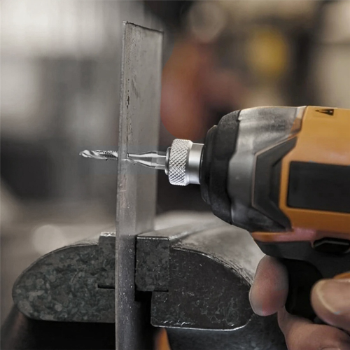 M3X0.5mm High-speed Steel 4341 Titanium Plated Composite Tap Drill 2
