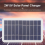 5V High Power USB Solar Panel Camping Cells Battery Solar Charger 6