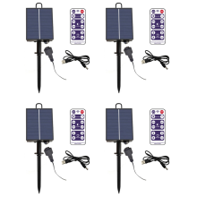 1200mAh Solar Panel Control Box Kits Lithium Battery Panel