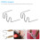 1000Pcs Staples for Hot Stapler Plastic Repair Repairs 0.8mm 3