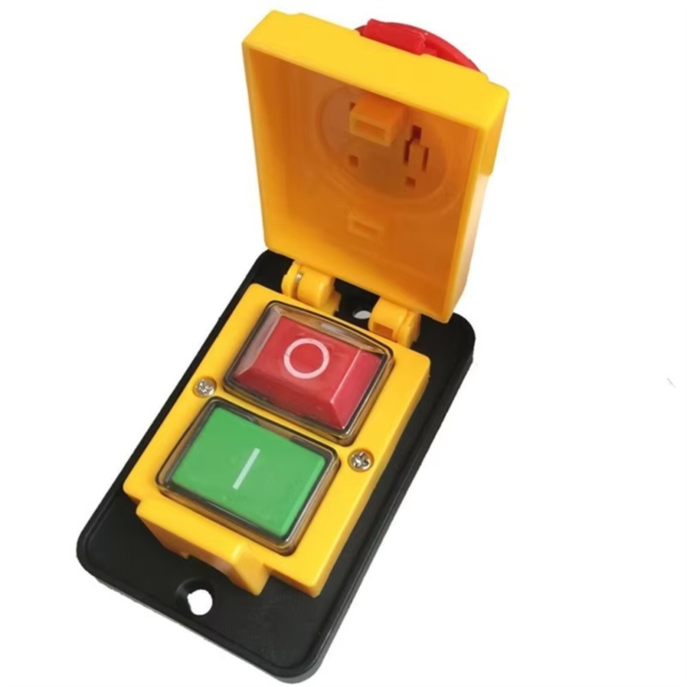 Three-Phase Electromagnetic Emergency Stop Push Button Switch 4711191712547