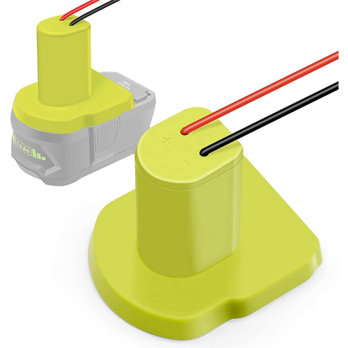 Battery Adapter for + 18V Li-Ion Battery, with 12 Gauge Wire 1