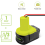 Battery Adapter for + 18V Li-Ion Battery, with 12 Gauge Wire 3