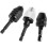 3PCS 1/4 Inch Hex Shank Keyless Drill Chuck Impact Drills Bits 2
