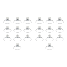 10pcs 40mm Suction Cup with -Screw and Knurled Nut