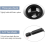 3PCS 1/4 Inch Hex Shank Keyless Drill Chuck Impact Drills Bits 3