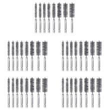 Wire Brush Drill Bit Set with 1/4 Inch Hexagon Shank Steel Wire A