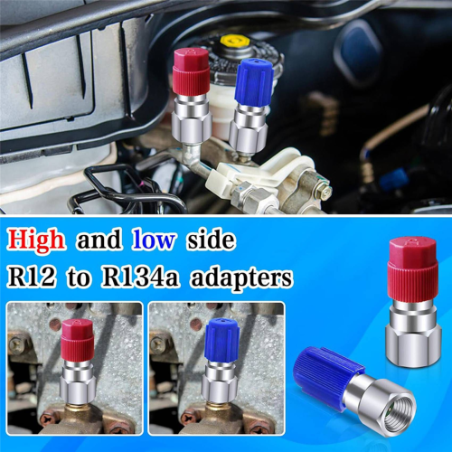 R12 to R134a Conversion Kit,AC Retrofit Fitting Adapter Kit 2